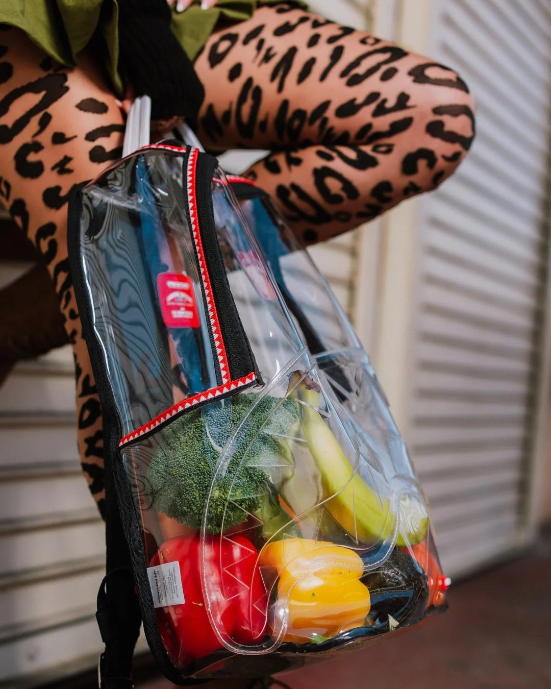 Sac à dos - VSM PIPING DLX CLEAR BACKPACK - SPRAYGROUND Secondary image