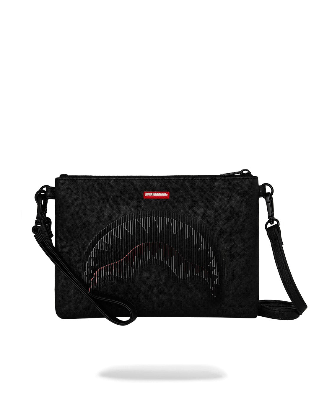 Sac bandoulière - DISAPPEARING SHARK CROSSOVER CLUTCH - SPRAYGROUND-Magna-Carta