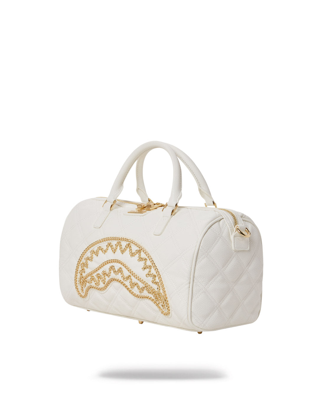 Sac mini duffle – RIVIERIA WHITE GOLD MINI DUFFLE – SPRAYGROUND-Magna-Carta