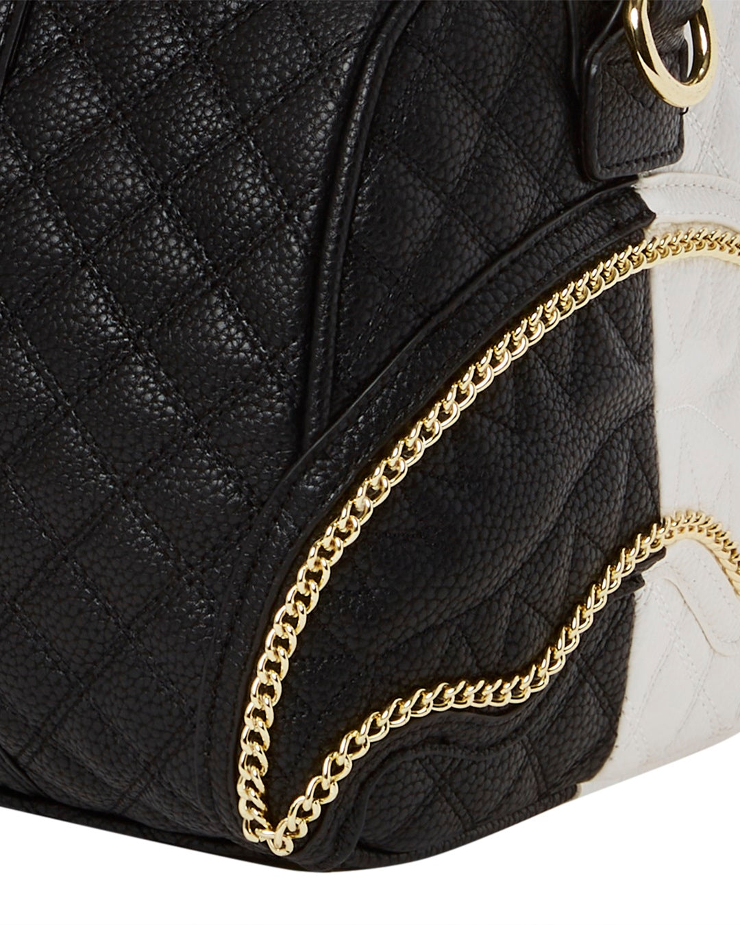 Sac mini duffle – SPLIT QUILT SHARK MINI DUFFLE – SPRAYGROUND-Magna-Carta