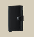 Porte-cartes Miniwallet Matte - Secrid - Black / Black - Porte-cartes protection RFID