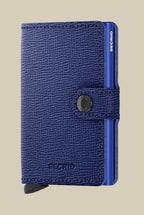 Porte-cartes Miniwallet Crisple - Secrid - Cobalt - Porte-cartes protection RFID