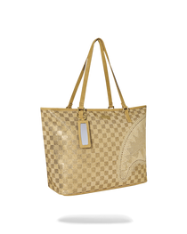 2 TONE GOLD TRINITY TOTE