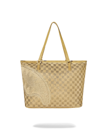 2 TONE GOLD TRINITY TOTE