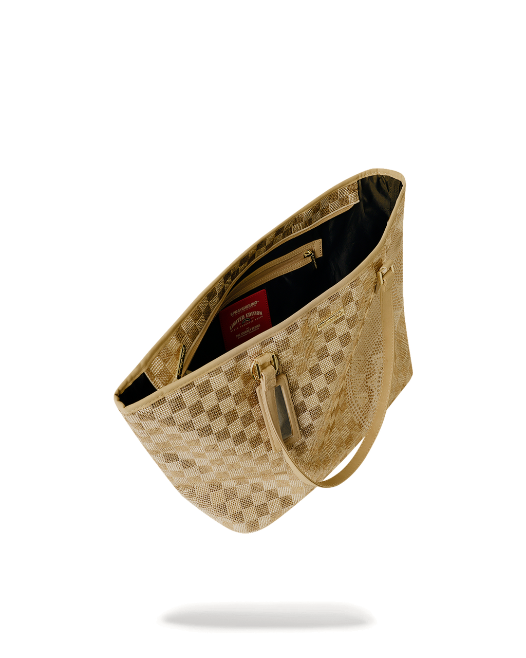 2 TONE GOLD TRINITY TOTE