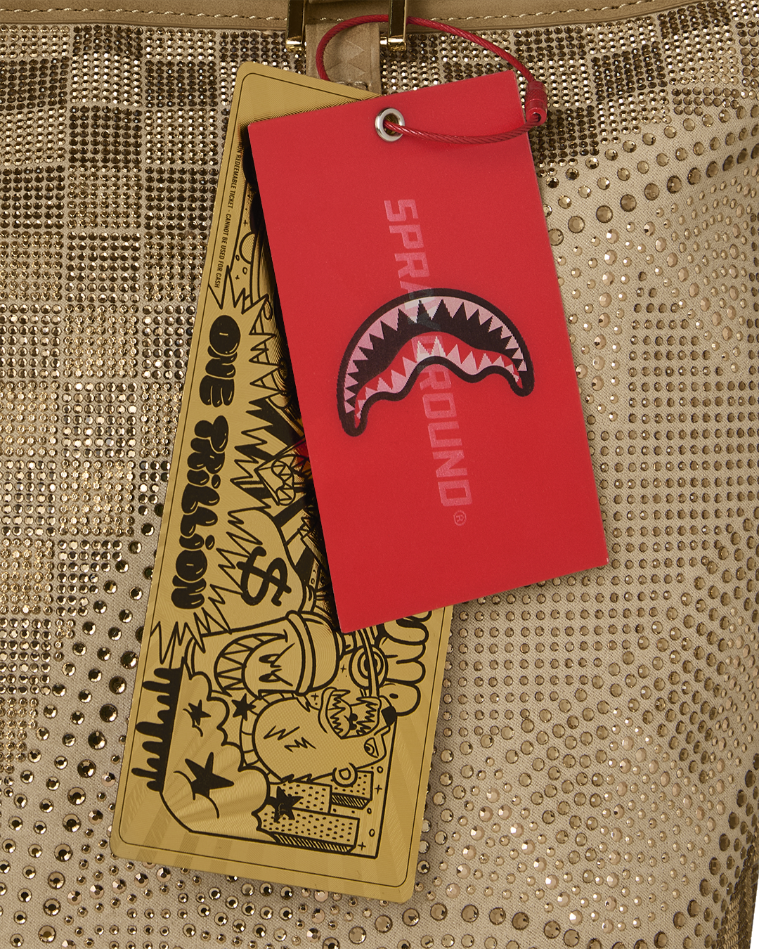 Tote - 2 TONE GOLD TRINITY - SPRAYGROUND-Magna-Carta