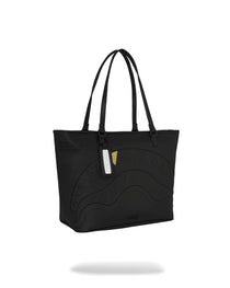 Tote – BLACKED OUT EMBOSSED GOLD TOOTH TOTE – SPRAYGROUND-Magna-Carta