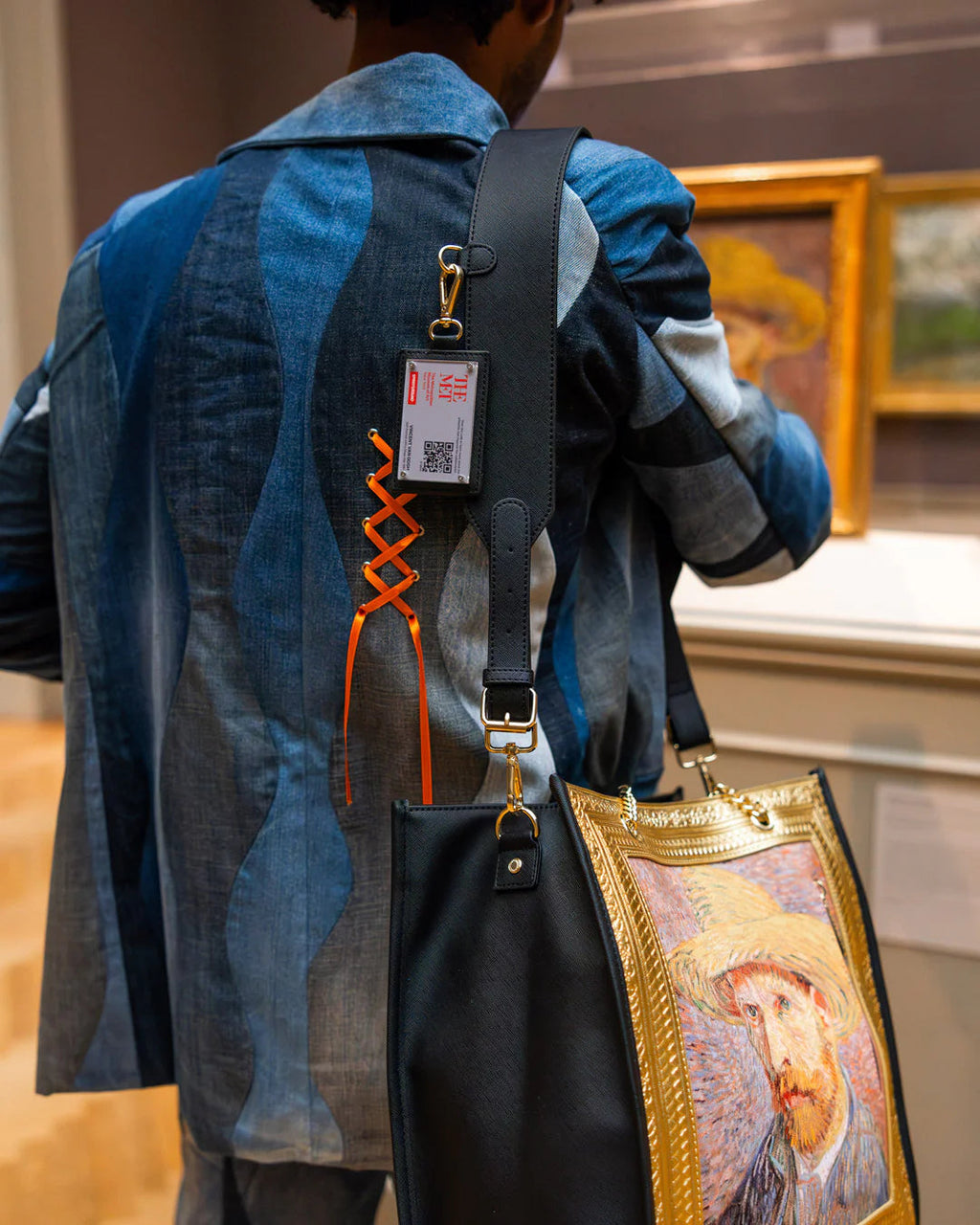 Tote bag - THE MET VAN GOGH FRAMED SELF-PORTRAIT - SPRAYGROUND-Magna-Carta