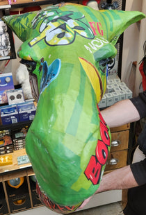 Trophée de chameau en papier mâché - Aude Goalec et Nicole Jacobs-Magna-Carta