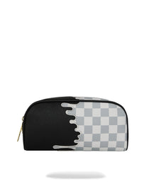 Trousse - CREAM CHECK UNFINISHED SHARK PENCIL POUCH - SPRAYGROUND-Magna-Carta