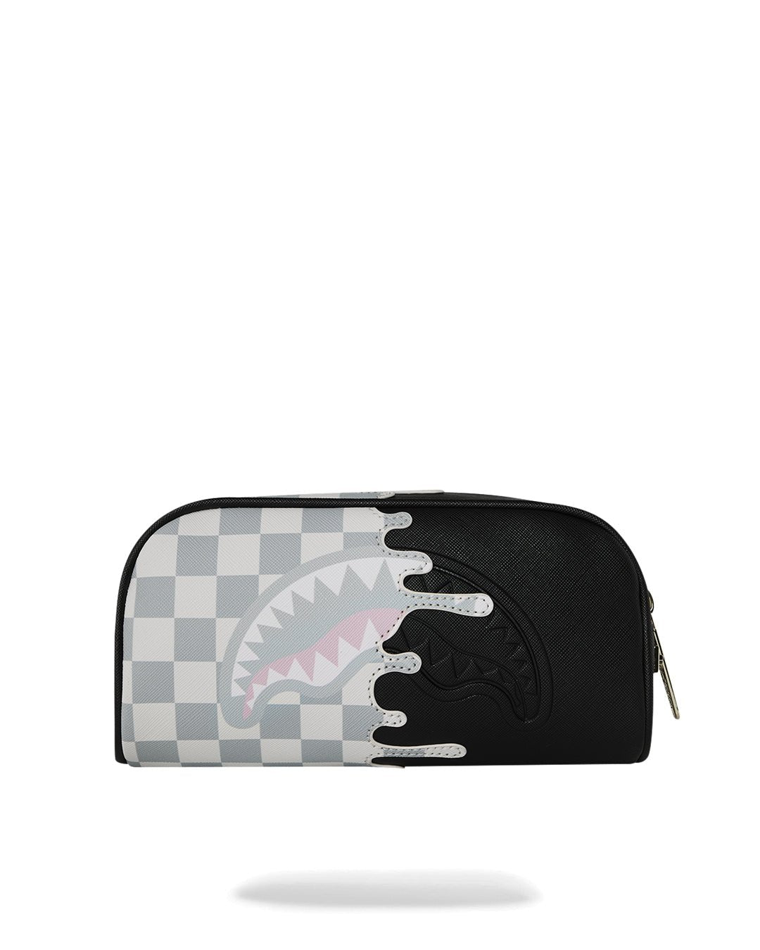 Trousse - CREAM CHECK UNFINISHED SHARK PENCIL POUCH - SPRAYGROUND-Magna-Carta Image principale du produit