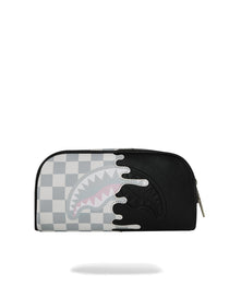 Trousse - CREAM CHECK UNFINISHED SHARK PENCIL POUCH - SPRAYGROUND-Magna-Carta