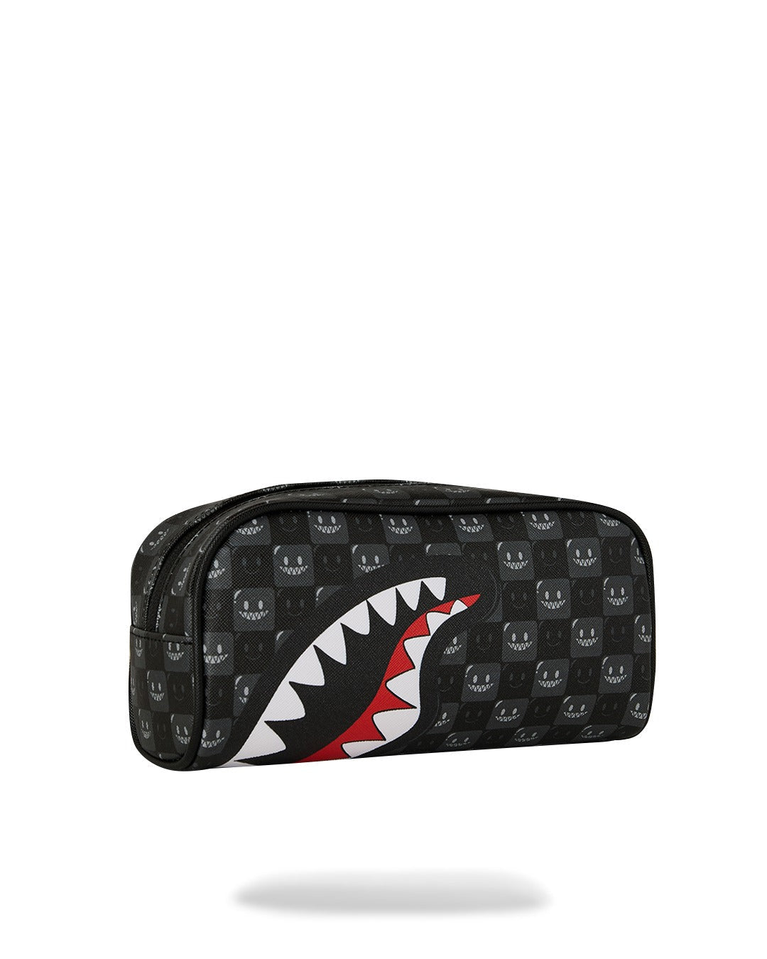 Trousse - SHARKS IN PARIS WTF BUBBLY BLACK CHECK POUCH - SPRAYGROUND-Magna-Carta
