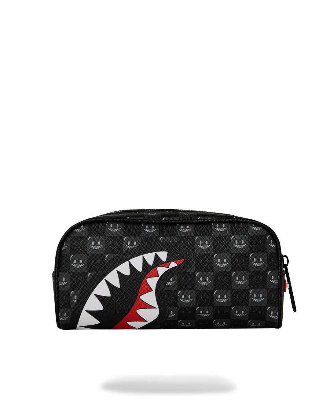 Trousse - SHARKS IN PARIS WTF BUBBLY BLACK CHECK POUCH - SPRAYGROUND-Magna-Carta Image principale du produit