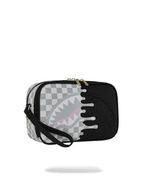 Trousse de toilette - CREAM CHECK UNFINISHED SHARK TOILETRY BRICK - SPRAYGROUND-Magna-Carta