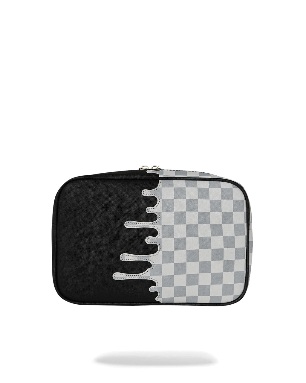 Trousse de toilette - CREAM CHECK UNFINISHED SHARK TOILETRY BRICK - SPRAYGROUND-Magna-Carta