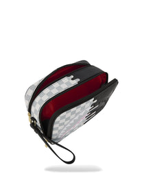 Trousse de toilette - CREAM CHECK UNFINISHED SHARK TOILETRY BRICK - SPRAYGROUND-Magna-Carta