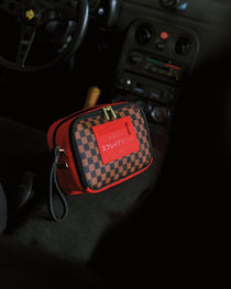 Trousse de toilette - RED REDEMPTION MONTE TOILETRY BRICK - SPRAYGROUND-Magna-Carta