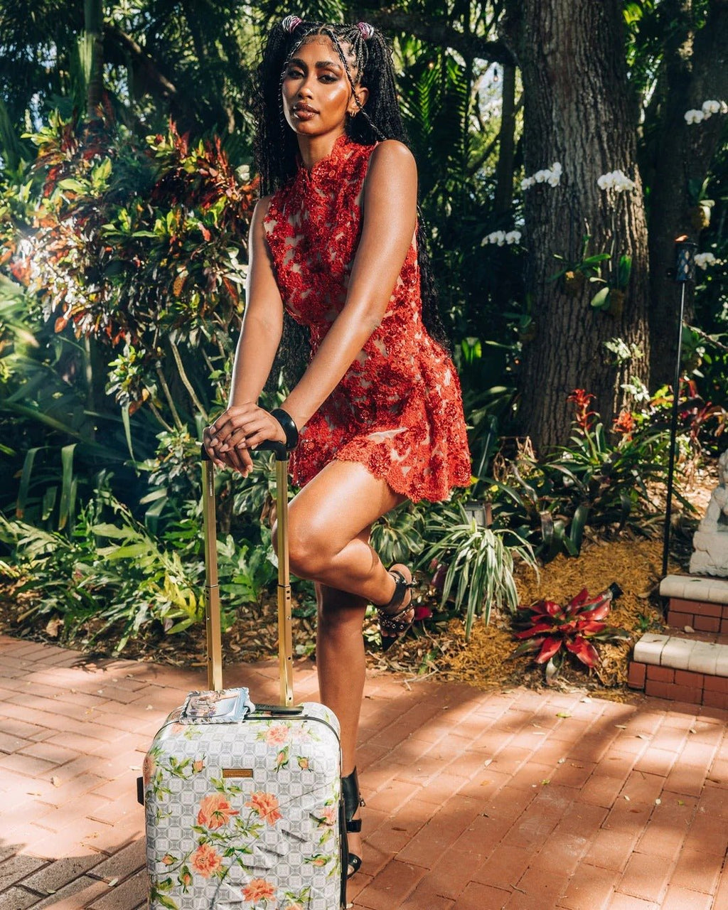 Valise - Ai FLORAL CARRY-ON LUGGAGE - SPRAYGROUND-Magna-Carta
