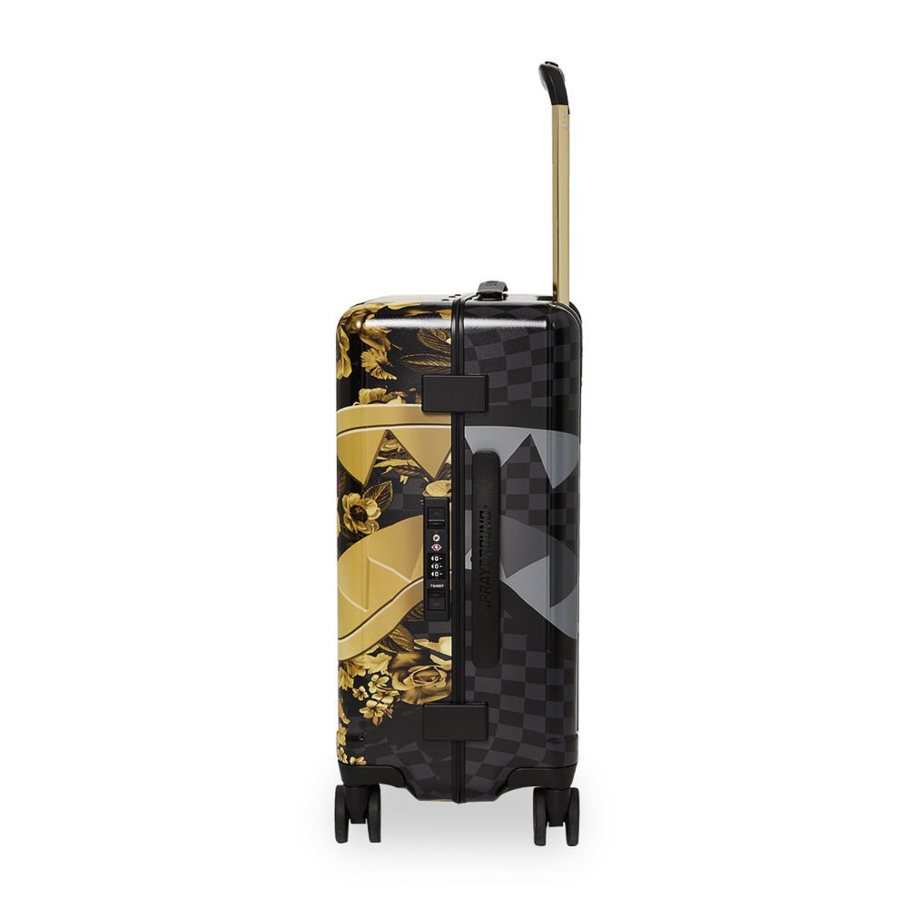 Valise - GOLD FLORAL REMIX CARRY-ON LUGGAGE - SPRAYGROUND-Magna-Carta