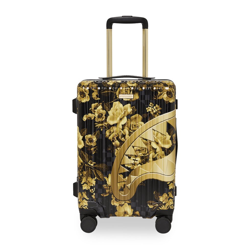 Valise - GOLD FLORAL REMIX CARRY-ON LUGGAGE - SPRAYGROUND-Magna-Carta Main image