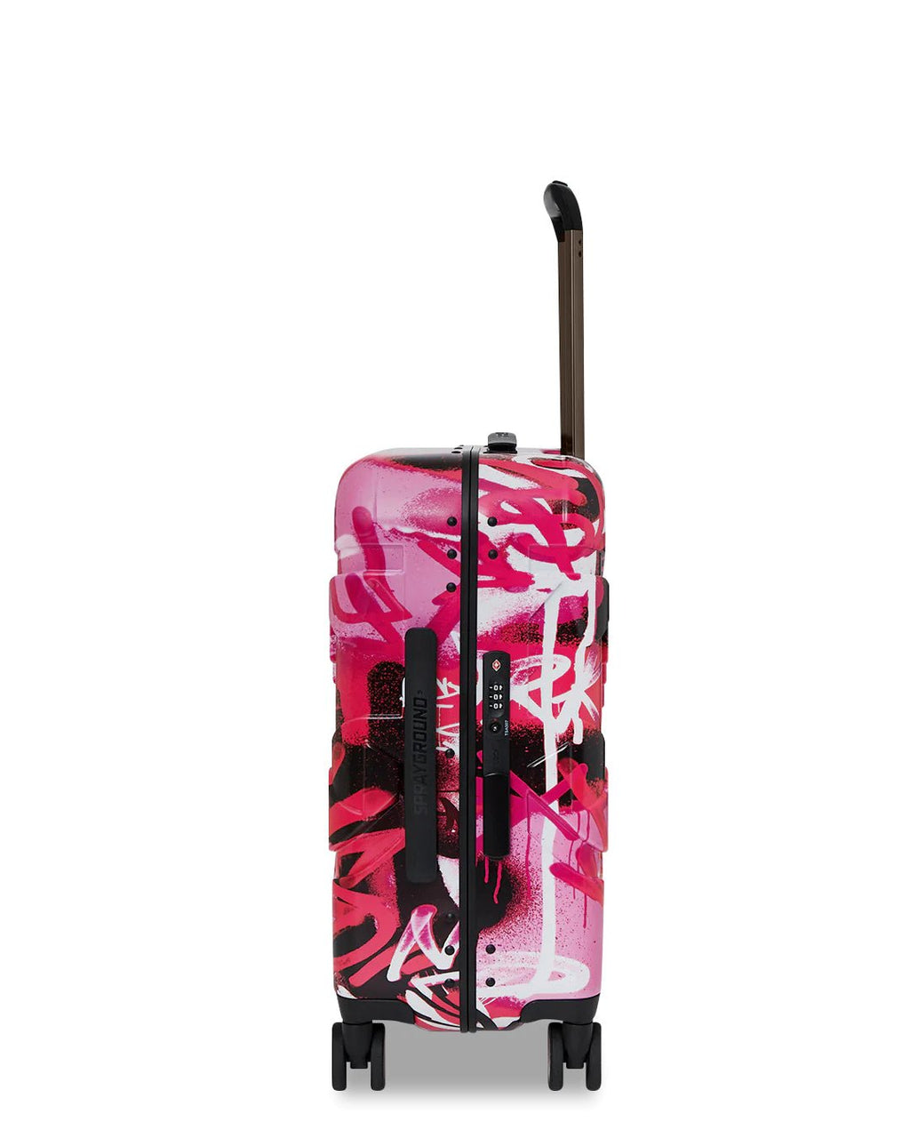 Valise - Pink Graff City Carryon Hard Luggage - SPRAYGROUND-Magna-Carta