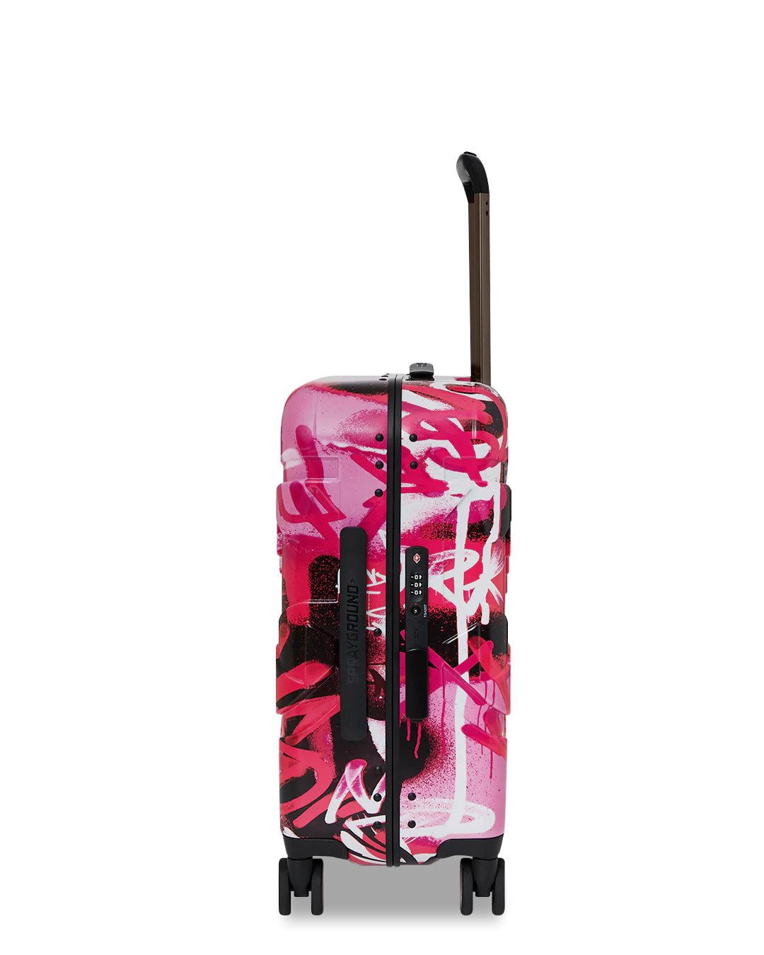 Valise - Pink Graff City Carryon Hard Luggage - SPRAYGROUND-Magna-Carta