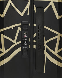 Valise -THAT GOLD DRAP CARRY-ON LUGGAGE - SPRAYGROUND-Magna-Carta