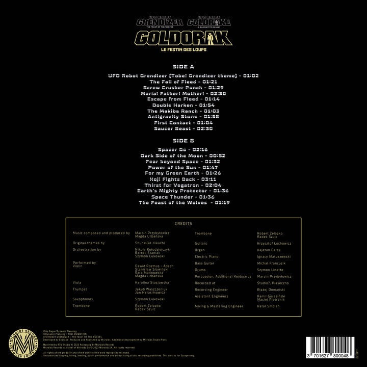 Vinyle UFO ROBOT - GOLDORAK-Magna-Carta