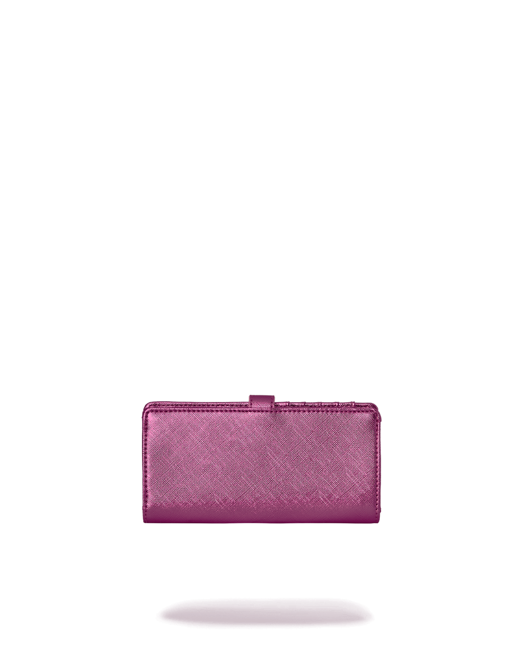 Portefeuille - METALLIC PINK METALLIC DRIP SINGLE FOLD WALLET - SPRAYGROUND