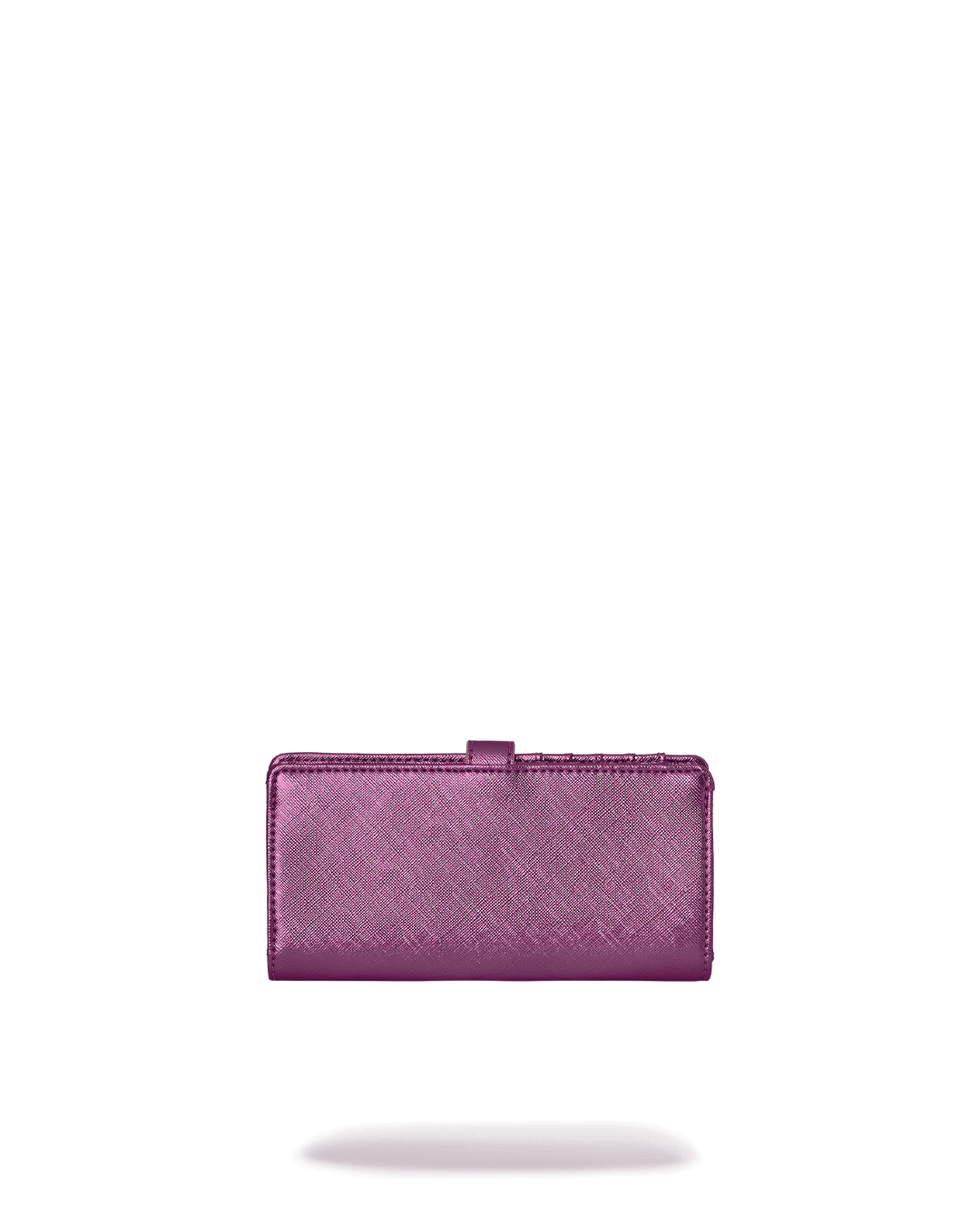 Portefeuille - METALLIC PINK METALLIC DRIP SINGLE FOLD WALLET - SPRAYGROUND