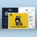 Affiche Brice de Nice 30x40 cm - Plakat - Affiche de cinéma en sérigraphie