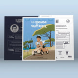 Affiche Le gendarme de Saint Tropez 30x40 cm - Plakat - Affiche de cinéma en sérigraphie