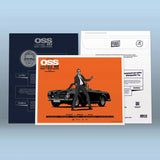 Affiche OSS 117 30x40 cm - Plakat - Affiche de cinéma en sérigraphie