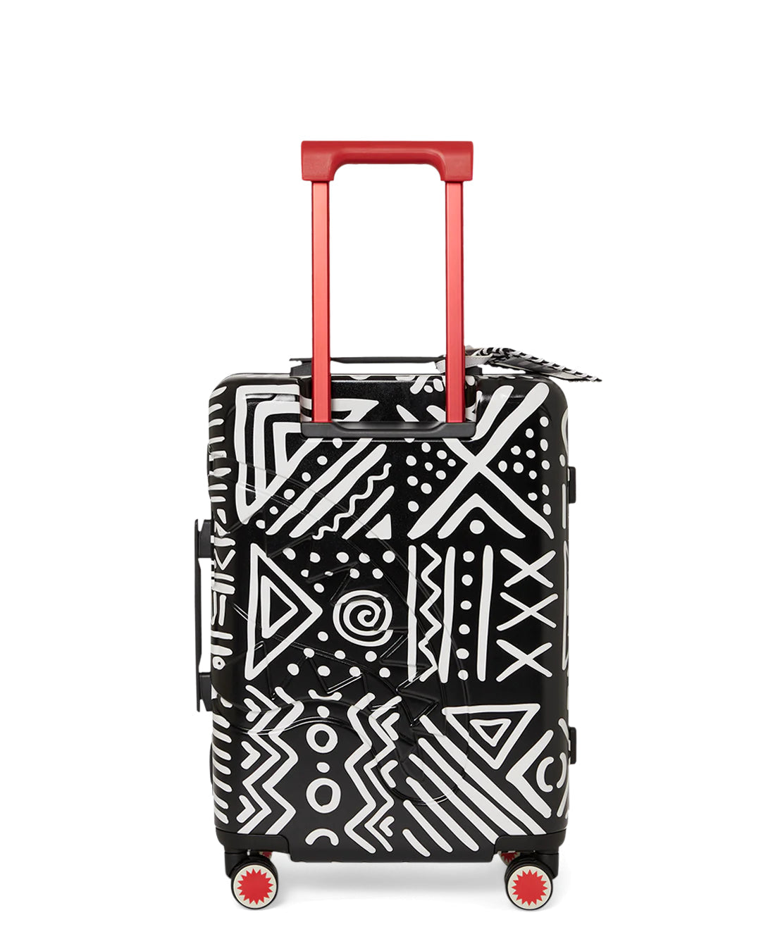 Valise  - Ai Tribal Courture Shark Shaped Carryon - SPRAYGROUND