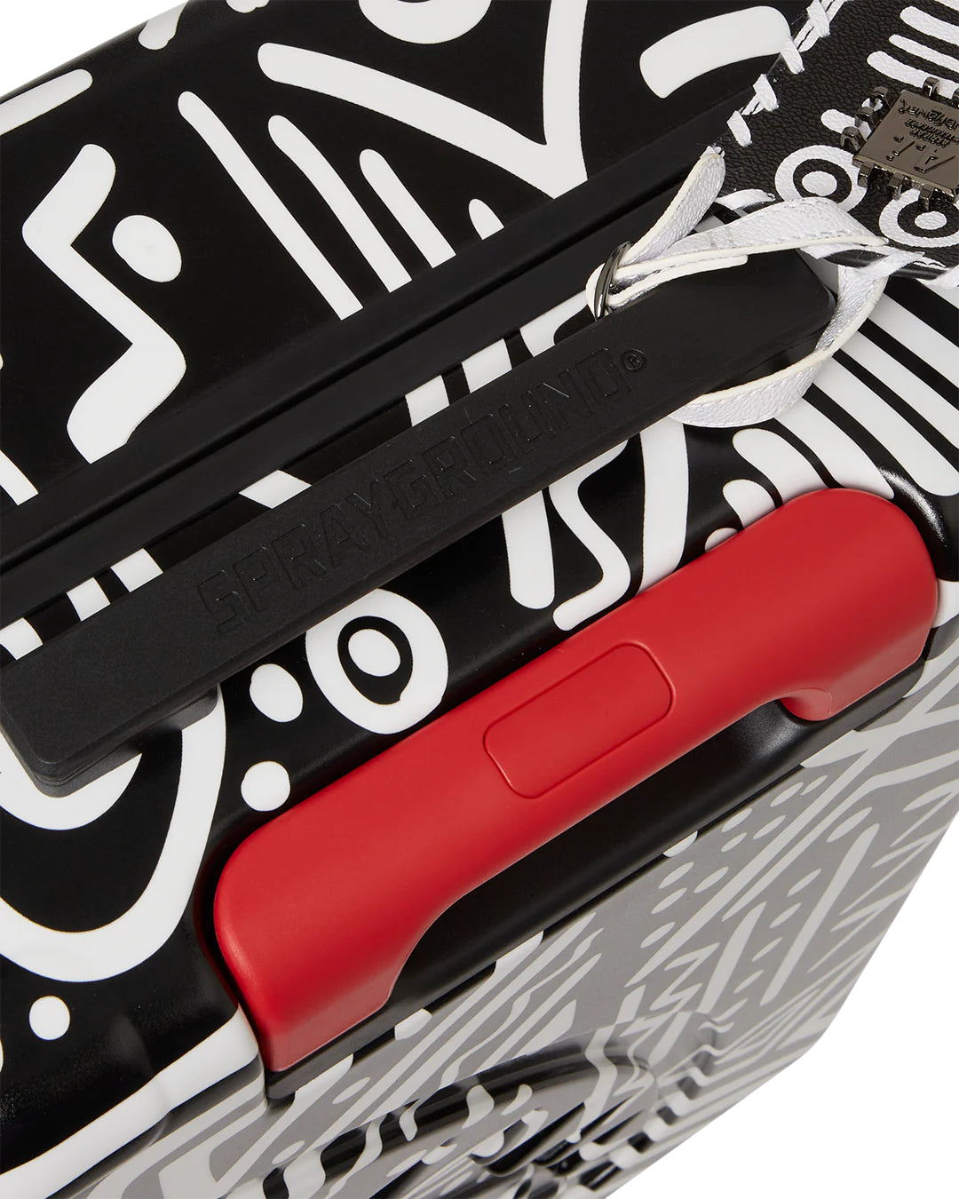 Valise  - Ai Tribal Courture Shark Shaped Carryon - SPRAYGROUND