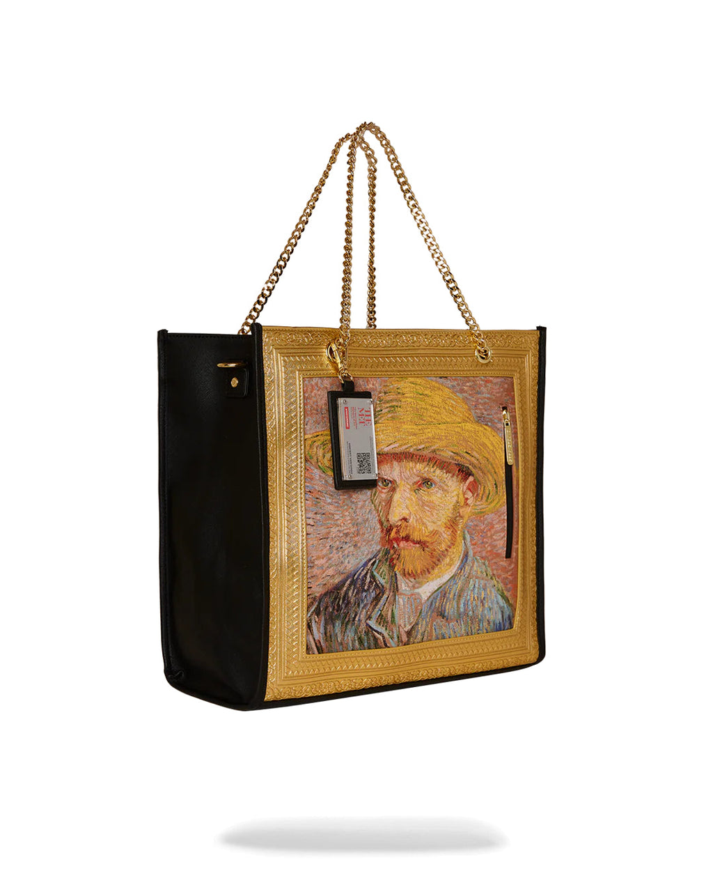 Sprayground The Met Van Gogh Framed Self-Portrait Tote