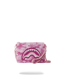 Sac - PINK FUR CAMO POUCHETTE - SPRAYGROUND - Sac Bandoulière