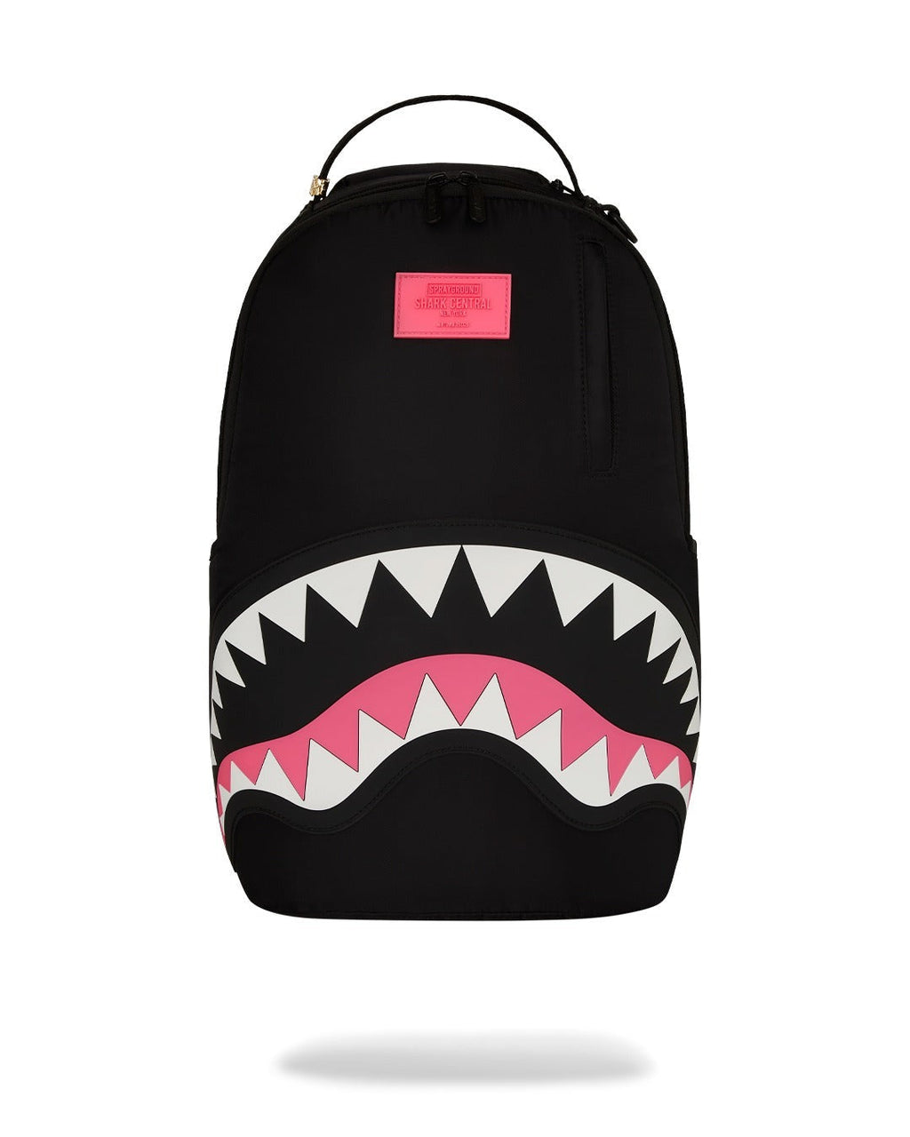 Sac à dos - SHARK CENTRAL NYLON BLACK PINK - SPRAYGROUND - Sac à