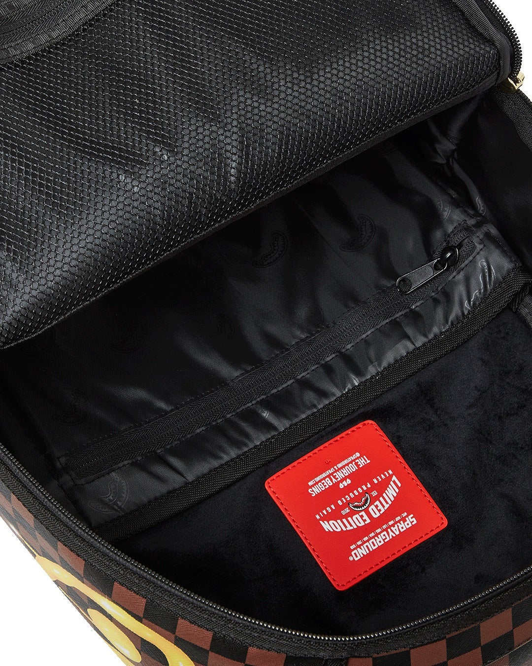 Sac à dos - RICHIE RICH GOLD SHARKMOUTH DLXSV BACKPACK - SPRAYGROUND - Sac à