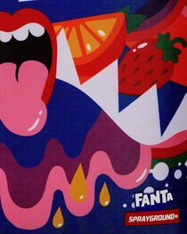 Sac à dos - FANTA ALLOVER DLXR BACKPACK - SPRAYGROUND - Sac à