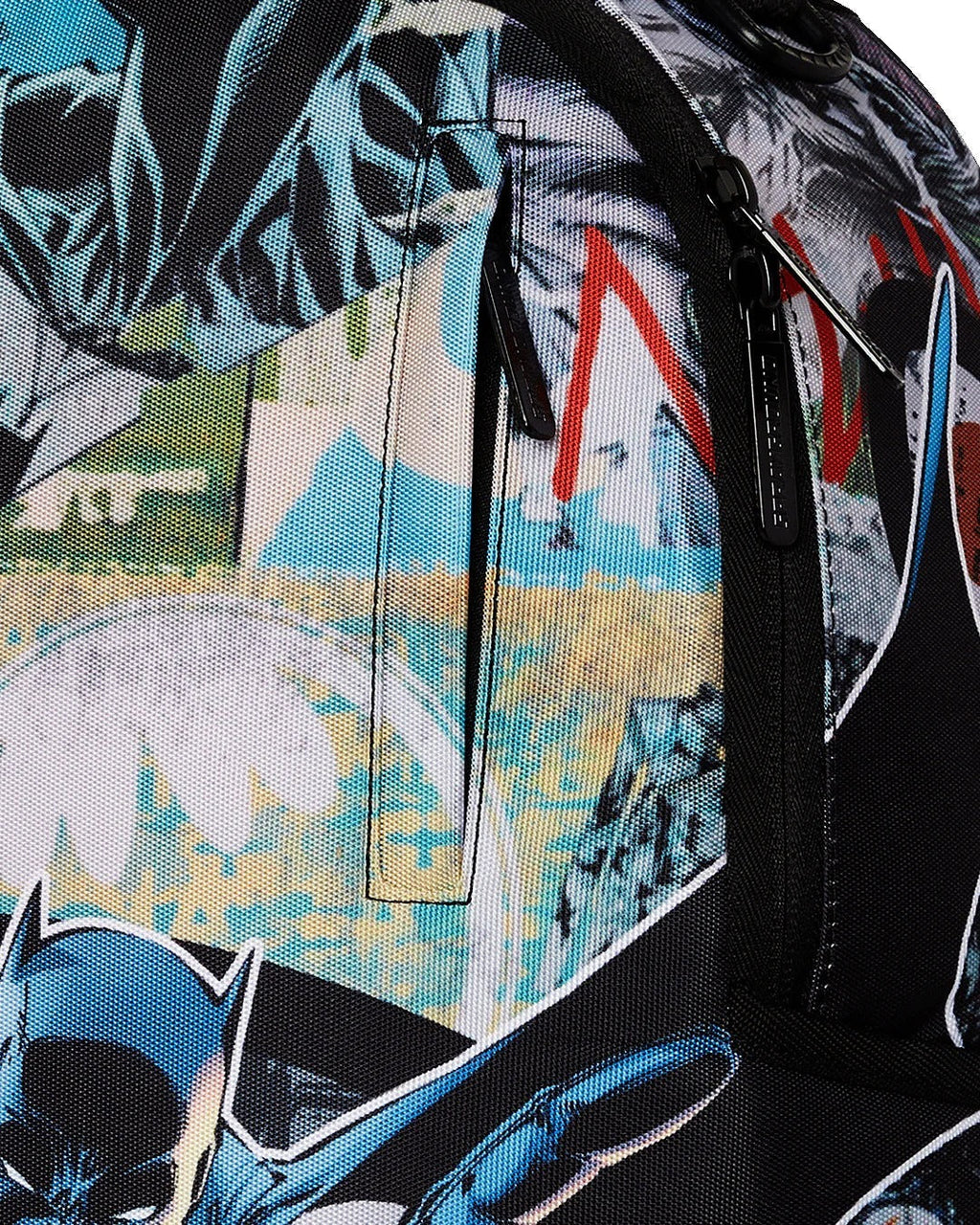 Sac à dos - DC BATMAN COLLAGE SHARK DLXR BACKPACK - SPRAYGROUND - Sac à