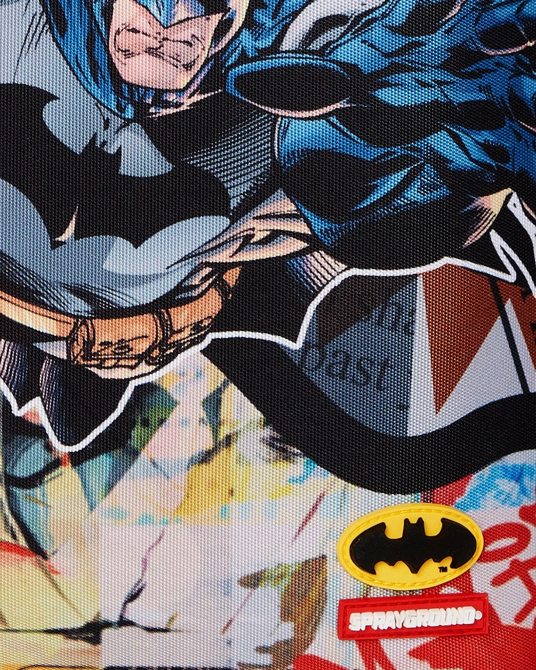 Sac à dos - DC BATMAN COLLAGE SHARK DLXR BACKPACK - SPRAYGROUND - Sac à