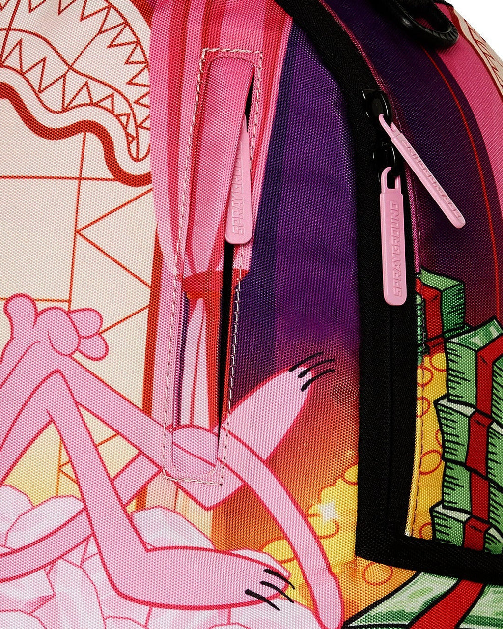 Sac à dos - PINK PANTHER MONEY STASH DLXR BACKPACK - SPRAYGROUND - Sac à