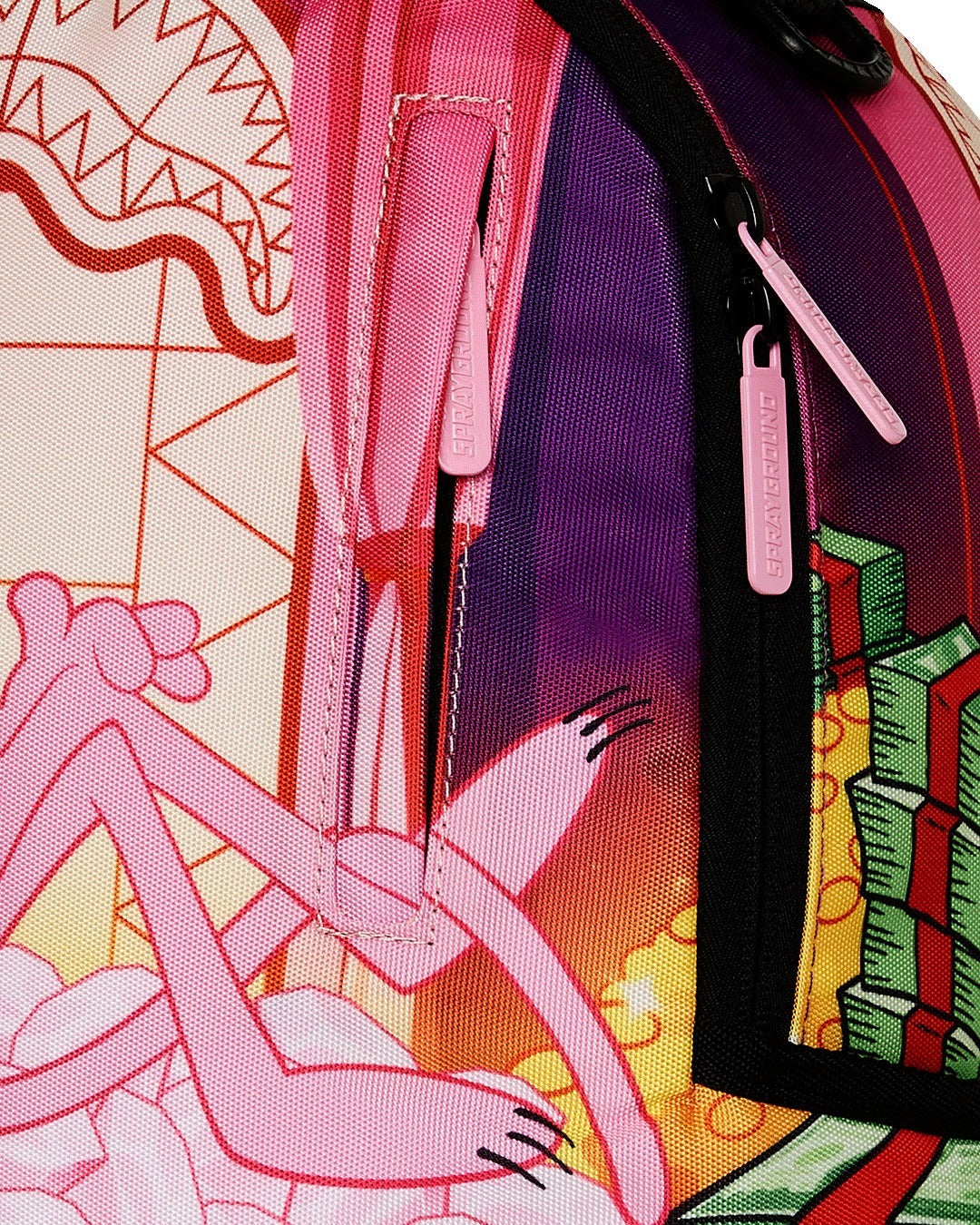 Sac à dos - PINK PANTHER MONEY STASH DLXR BACKPACK - SPRAYGROUND - Sac à