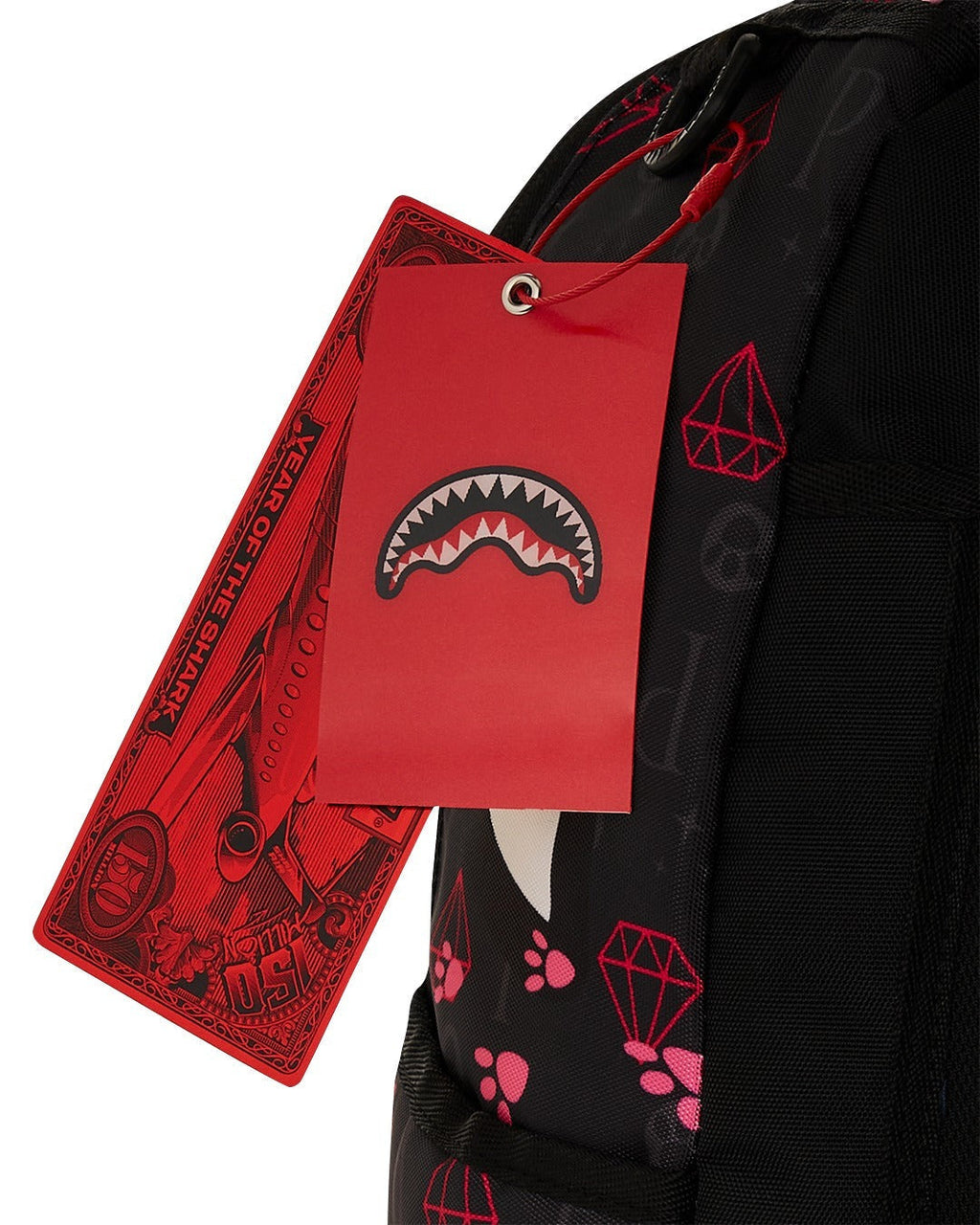 Sac à dos - PINK PANTHER PAW PRINTS DLXR BACKPACK - SPRAYGROUND - Sac à