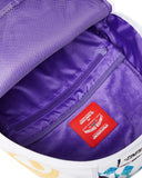 Sac à dos - SHARK CENTRAL STENCILS WHITE DLXSV BACKPACK - SPRAYGROUND