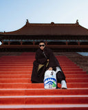 Sac à dos - SHARK CENTRAL STENCILS WHITE DLXSV BACKPACK - SPRAYGROUND