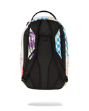 Sac à dos - SHARK CENTRAL STENCILS WHITE DLXSV BACKPACK - SPRAYGROUND