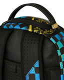 Sac à dos - SHARK CENTRAL STENCILS- BLACK DLXSV BACKPACK - SPRAYGROUND